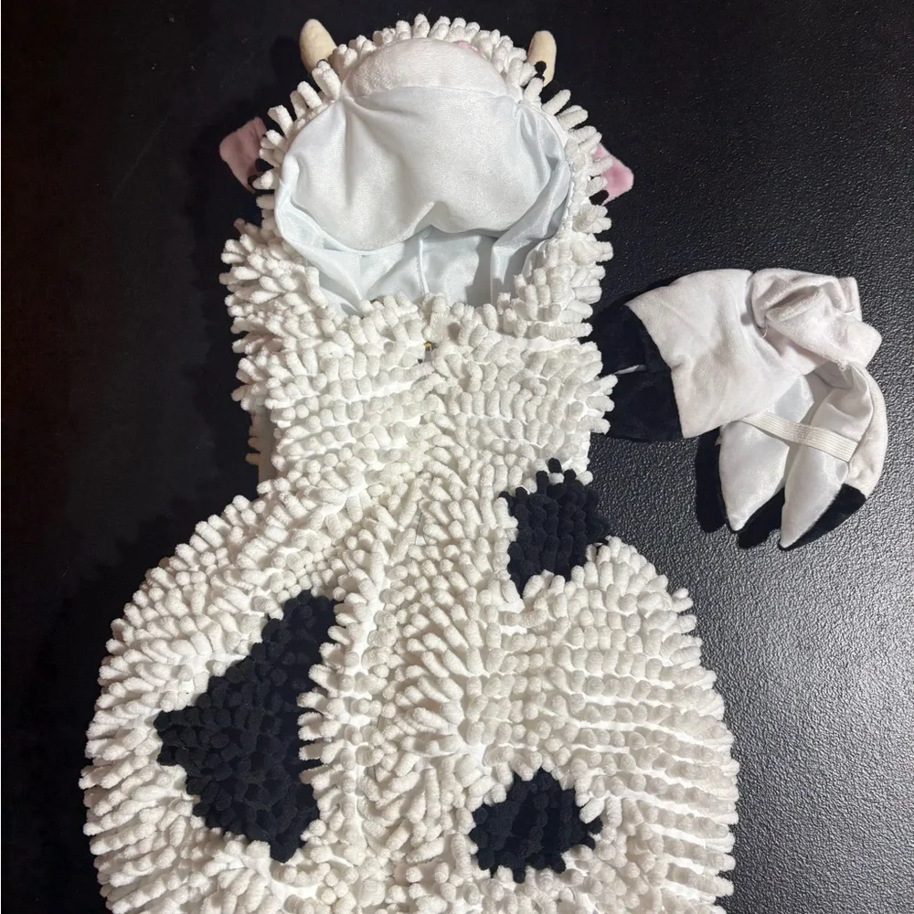 Adorable Cow Costume with Hat